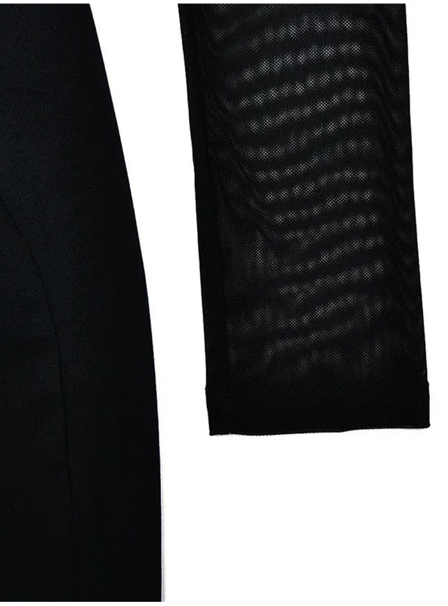 Lucia Backless Split Bodycon Midi Dress - Fashion Pov