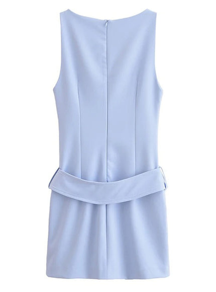 Luna Sleeveless Mini Dress - Fashion Pov