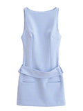 Luna Sleeveless Mini Dress