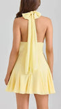 Lydia Halter Flared Mini Dress - Fashion Pov