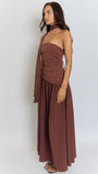 Lyra Backless Split Skirt Maxi Dress - Fashion Pov