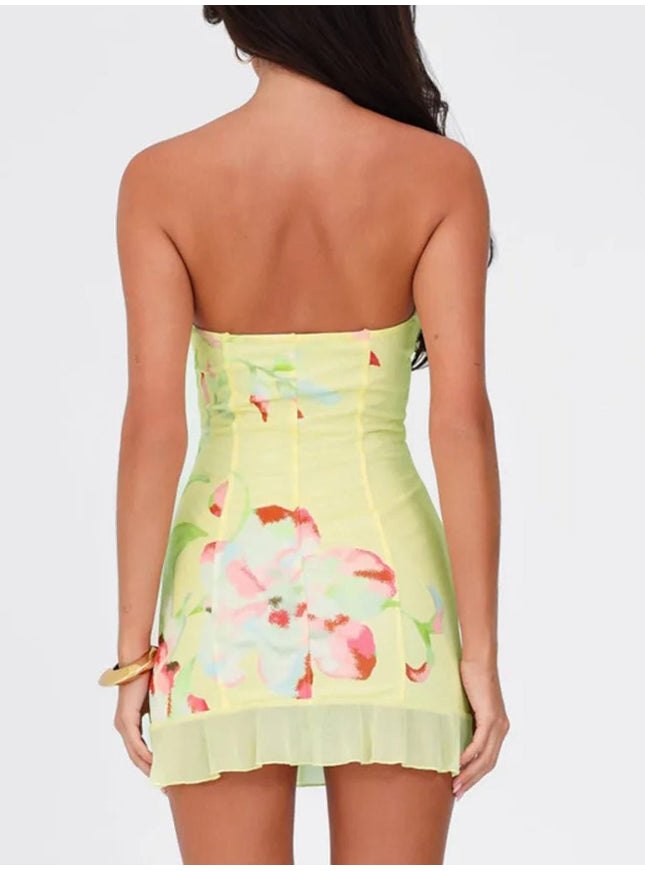 Mabel Off Shoulder Mini Dress - Fashion Pov