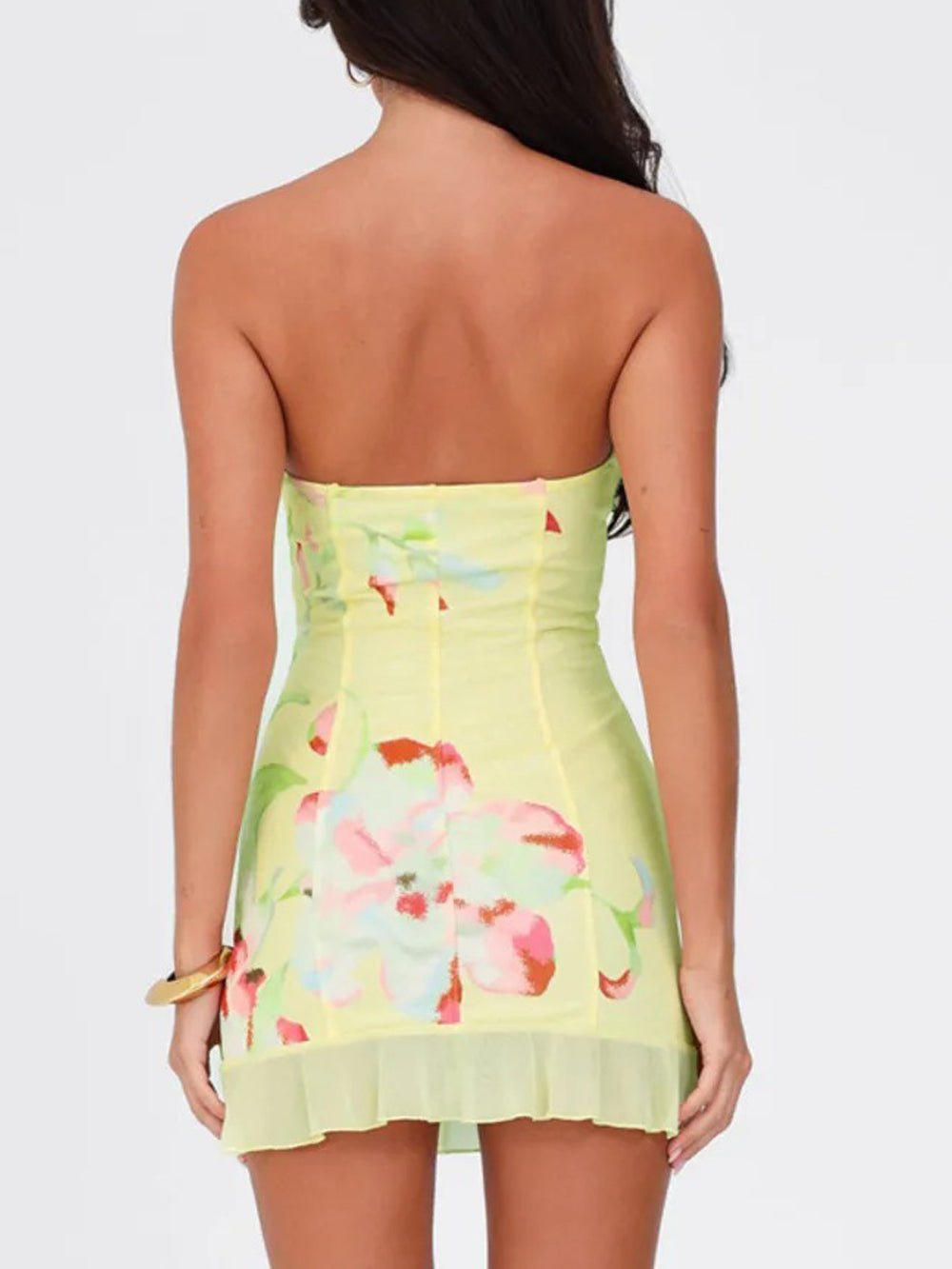 Mabel Off Shoulder Mini Dress - Fashion Pov