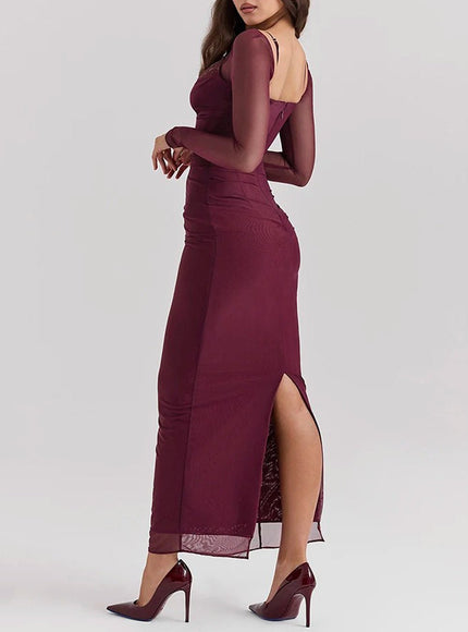 Maddison Backless Maxi Dress - Fashion Pov