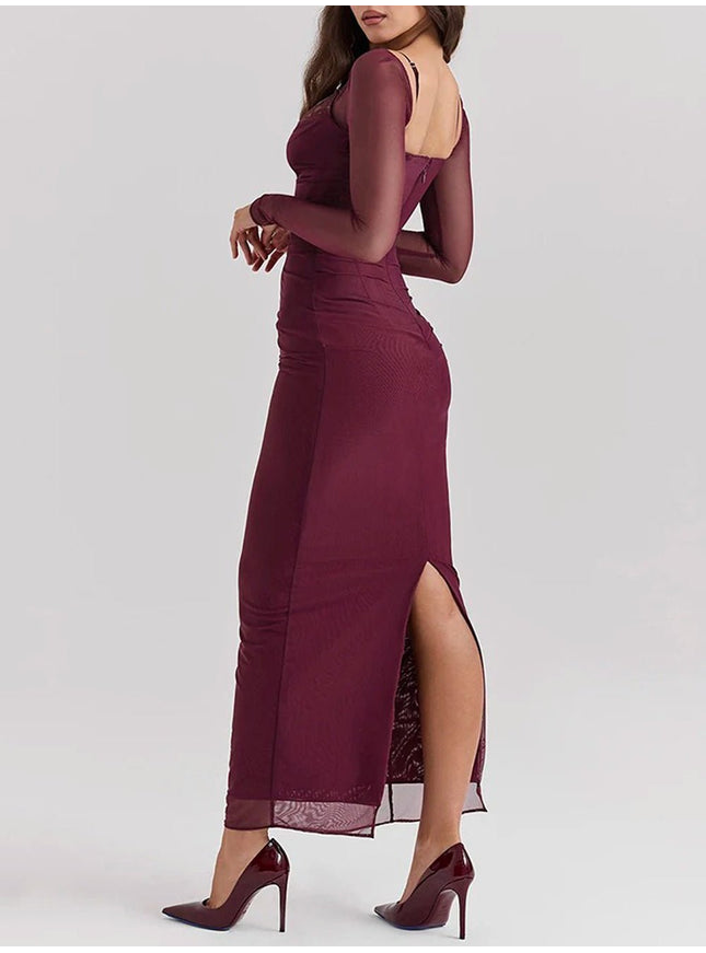 Maddison Backless Maxi Dress - Fashion Pov