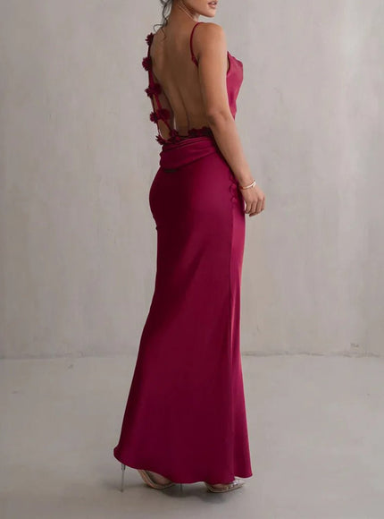 Madeleine Backless Bodycon Maxi Dress - Fashion Pov