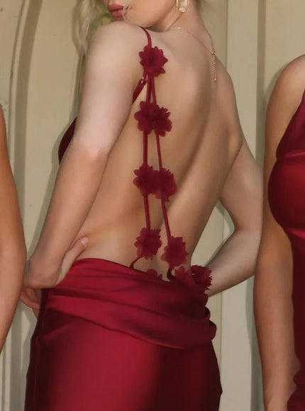 Madeleine Backless Bodycon Maxi Dress - Fashion Pov