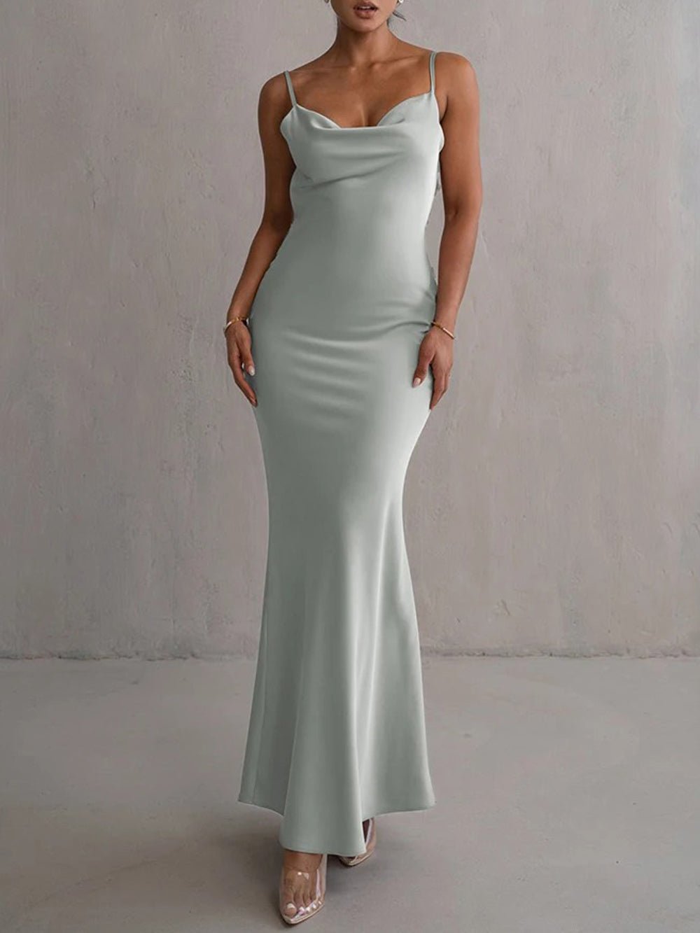 Madeleine Backless Bodycon Maxi Dress - Fashion Pov