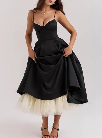 Madeline Backless Midi Dress - Fashion Pov