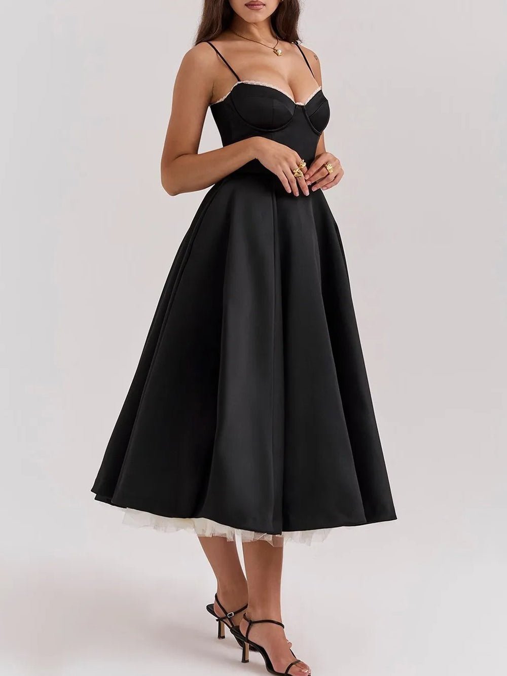 Madeline Backless Midi Dress - Fashion Pov