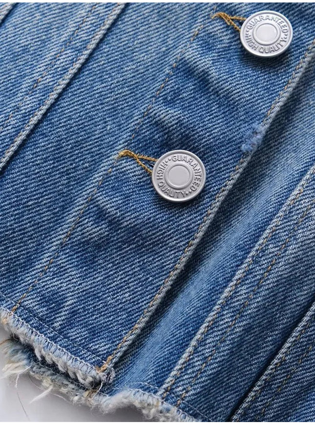 Madeline Denim Tank Top - Fashion Pov