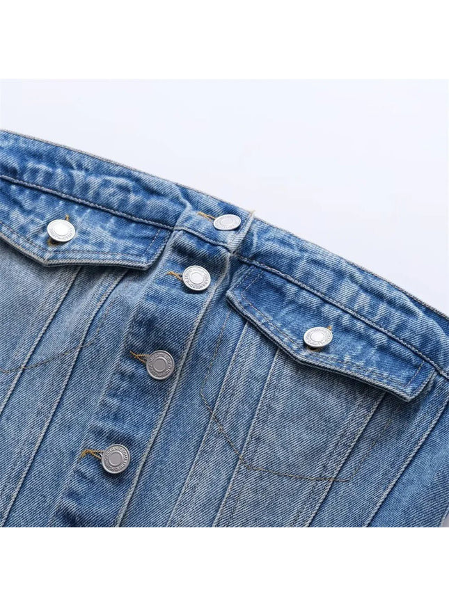 Madeline Denim Tank Top - Fashion Pov