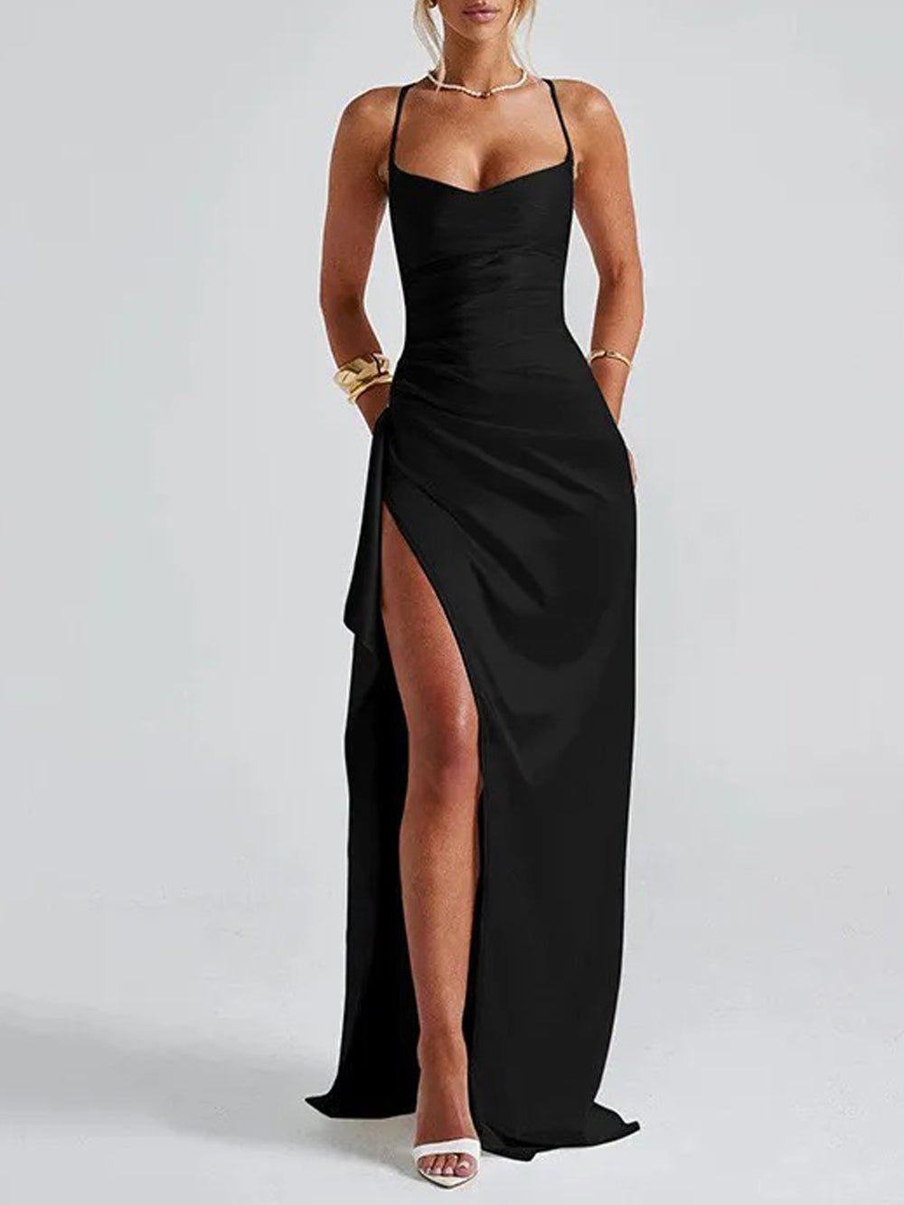 Maisie Sleeveless Maxi Dress - Fashion Pov