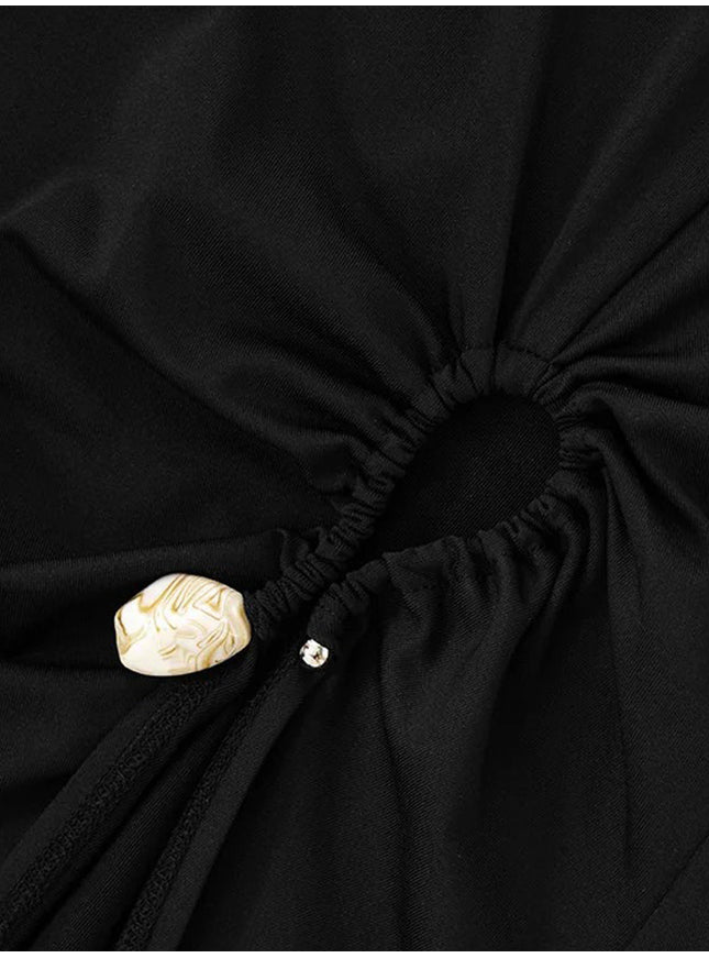 Malia Long Sleeve Maxi Dress - Fashion Pov