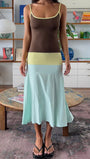 Maren Colorblock Skirt Set - Fashion Pov