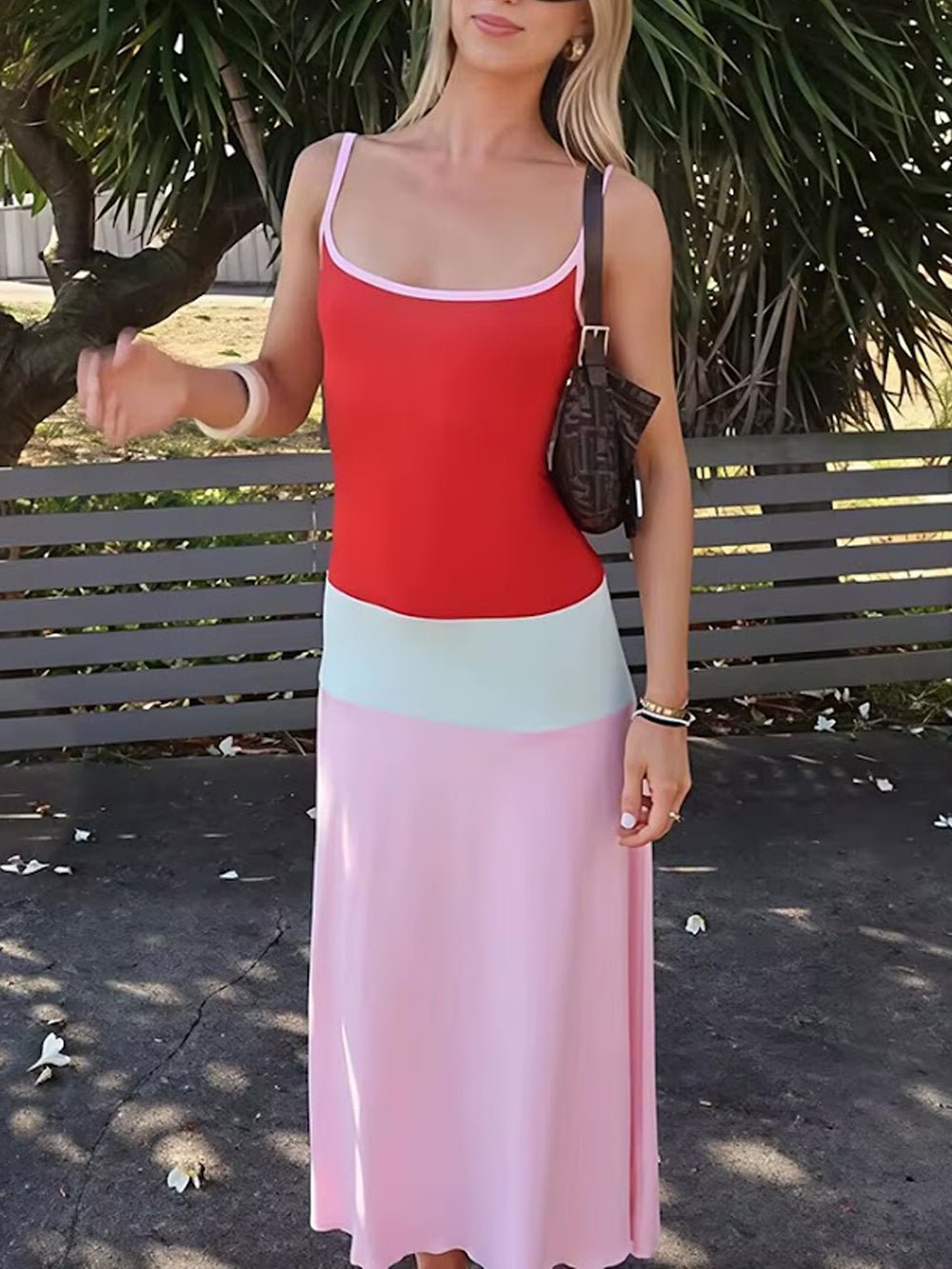 Maren Colorblock Skirt Set - Fashion Pov