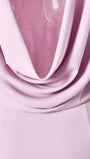 Margot Draped Open Back Mini Dress - Fashion Pov