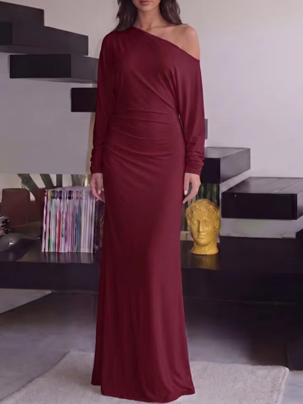 Margot Off Shoulder Maxi Dress - Fashion Pov