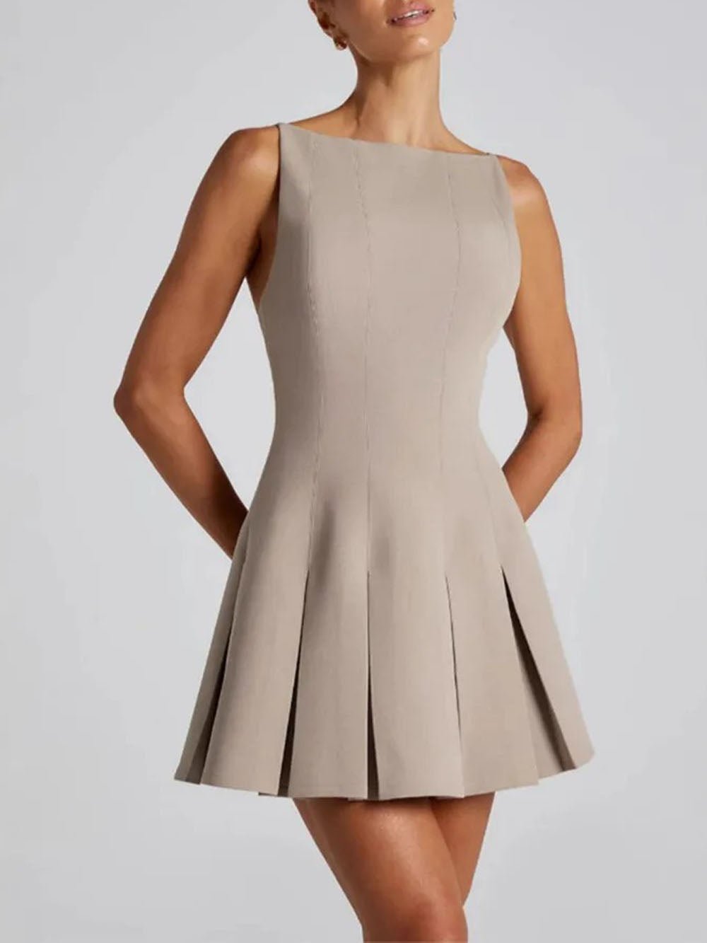 Margot Sleeveless Mini Dress - Fashion Pov