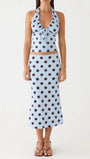 Marisol Polka Dot Skirt Set - Fashion Pov