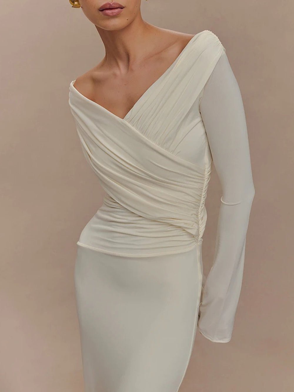 Marley Long Sleeve Maxi Dress - Fashion Pov