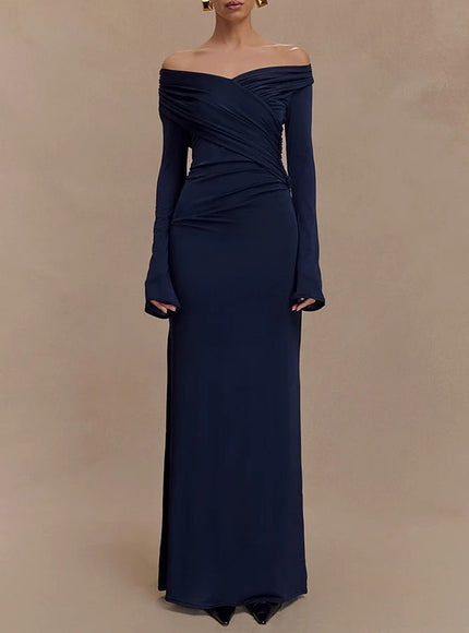 Marley Long Sleeve Maxi Dress - Fashion Pov