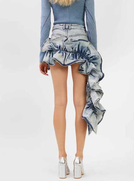 Mavi Ruffle Skirt - Fashion Pov