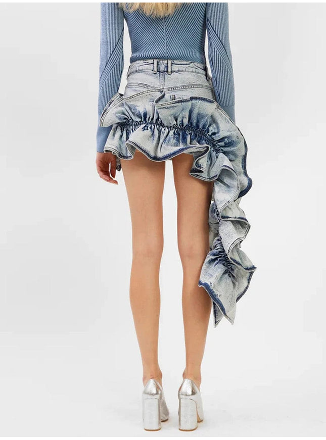 Mavi Ruffle Skirt - Fashion Pov