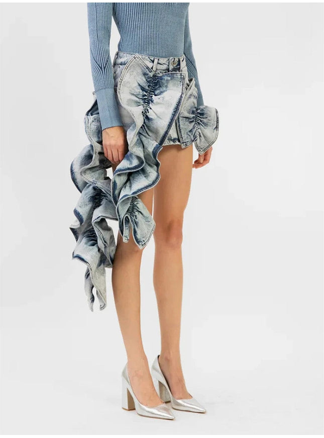 Mavi Ruffle Skirt - Fashion Pov
