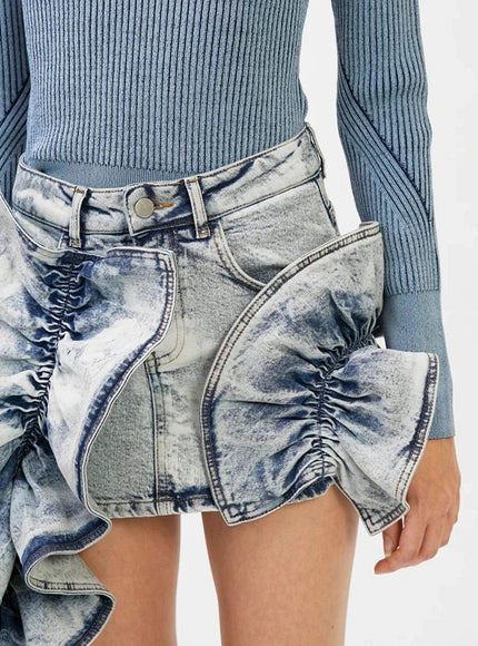 Mavi Ruffle Skirt - Fashion Pov