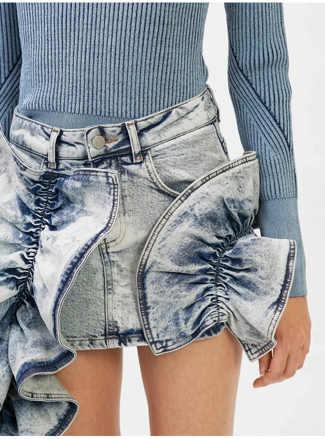 Mavi Ruffle Skirt - Fashion Pov