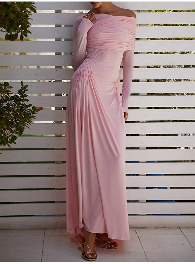 Mckenna Long Sleeve Maxi Dress - Fashion Pov