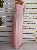 Mckenna Long Sleeve Maxi Dress - Fashion Pov