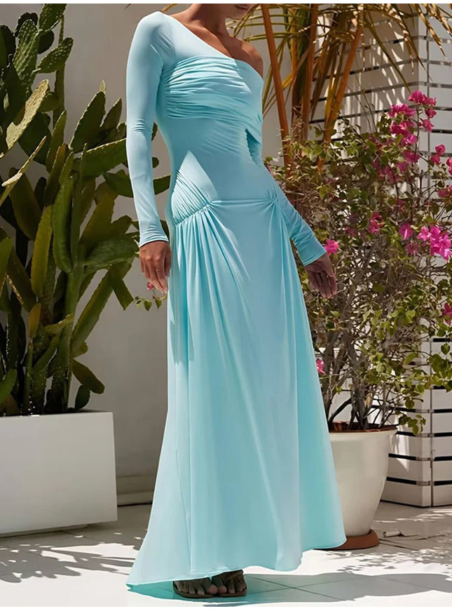 Mckenna Long Sleeve Maxi Dress - Fashion Pov