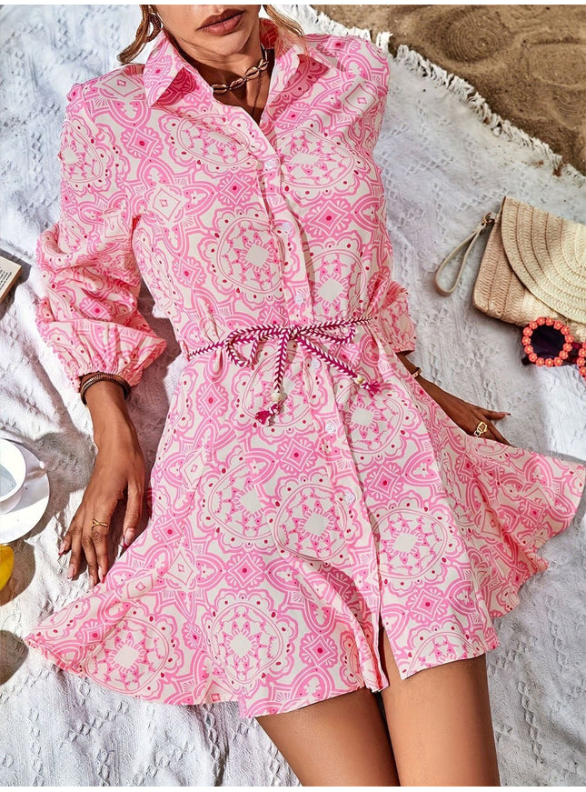 Melanie Long Sleeve Mini Dress - Fashion Pov