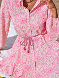 Melanie Long Sleeve Mini Dress - Fashion Pov