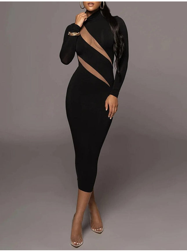 Melody Bodycon Maxi Dress - Fashion Pov