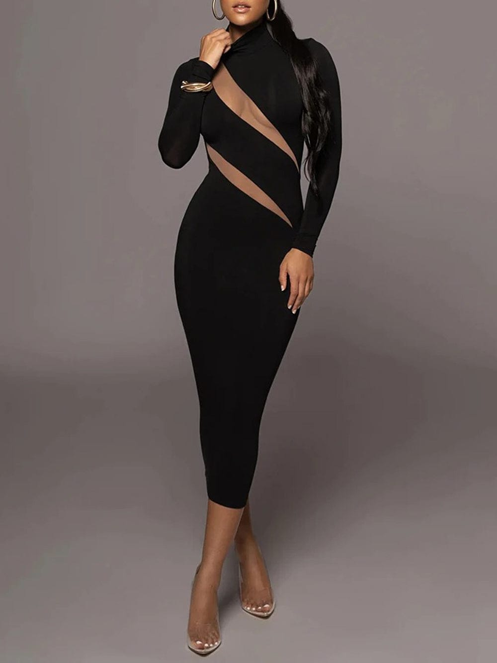 Melody Bodycon Maxi Dress - Fashion Pov