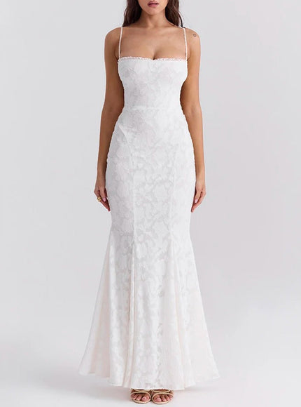 Mia Backless Bodycon Maxi Dress - Fashion Pov