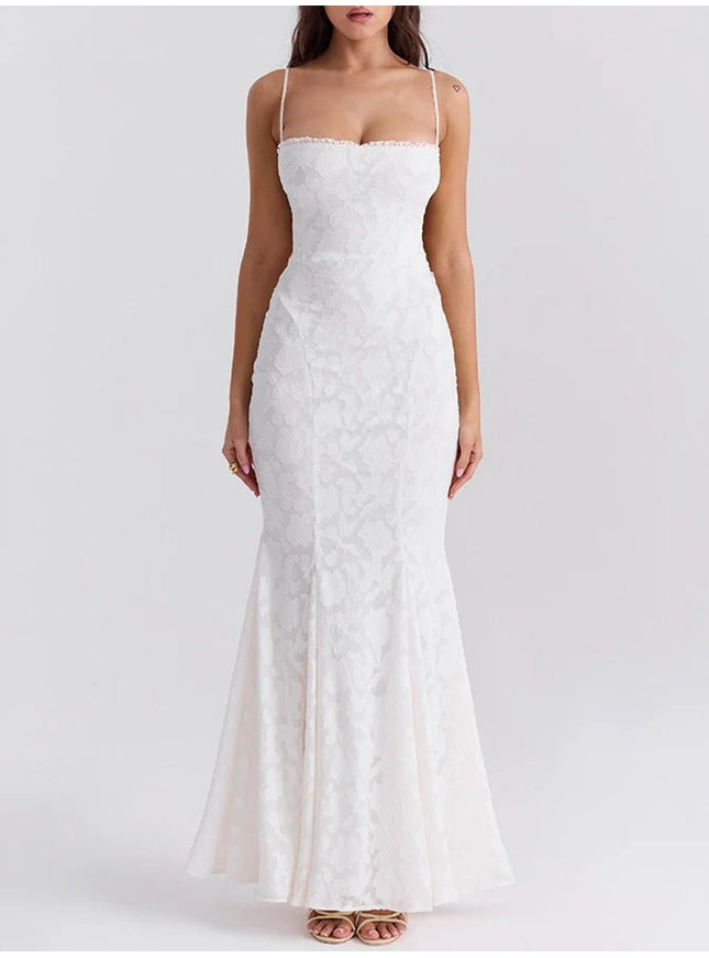 Mia Backless Bodycon Maxi Dress - Fashion Pov