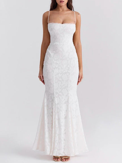 Mia Backless Bodycon Maxi Dress - Fashion Pov