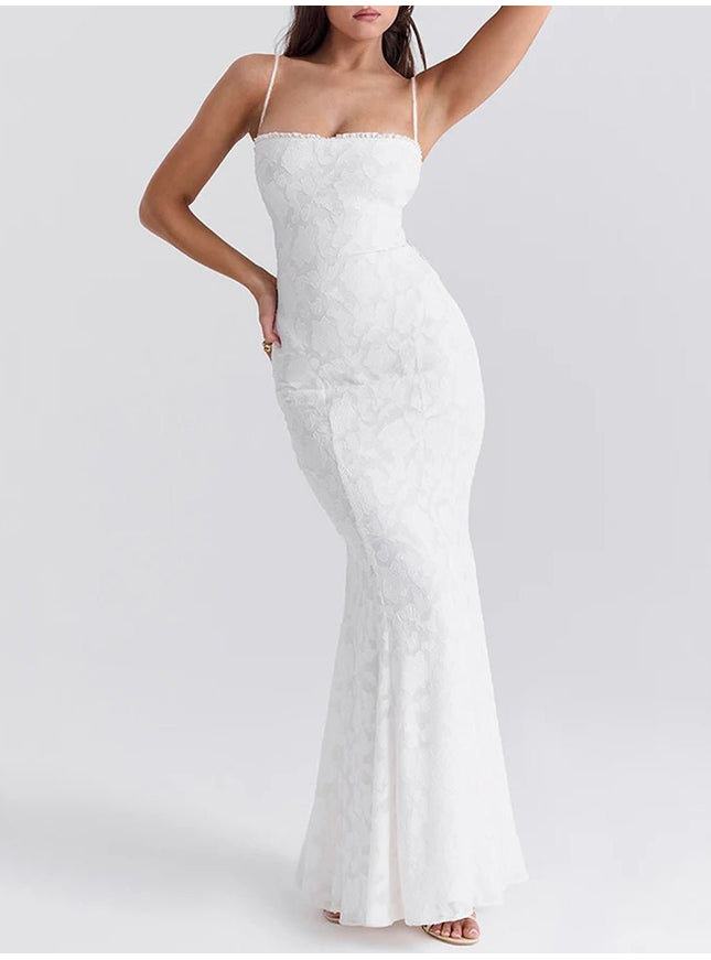 Mia Backless Bodycon Maxi Dress - Fashion Pov