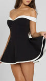 Mia Off Shoulders Mini Dress - Fashion Pov