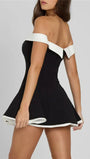 Mia Off Shoulders Mini Dress - Fashion Pov