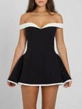 Mia Off Shoulders Mini Dress - Fashion Pov