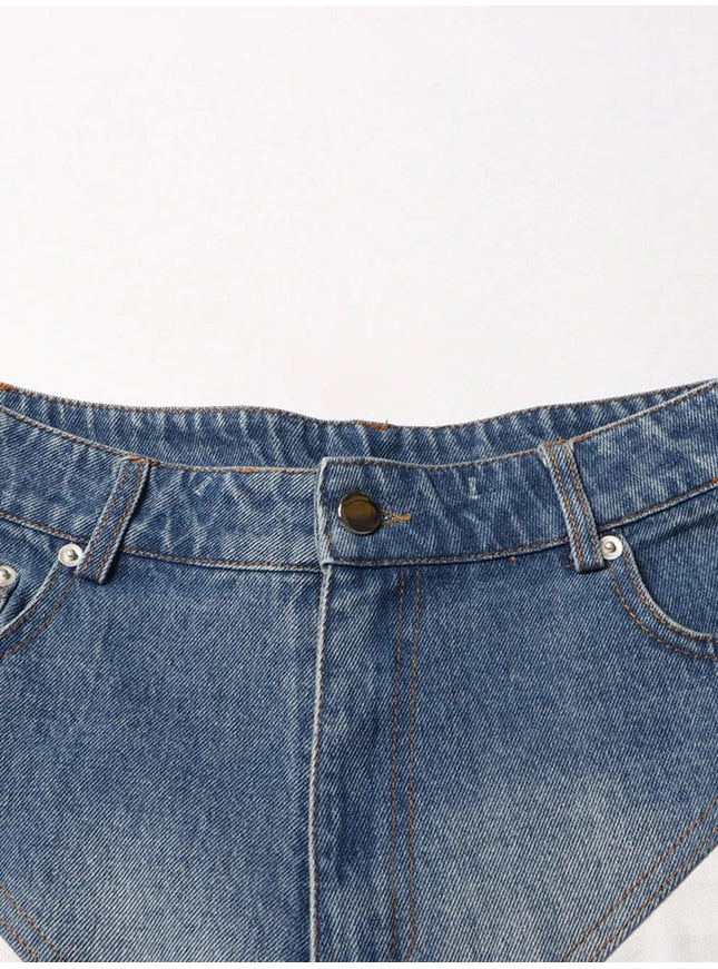 Mia Streetwear Denim Pant - Fashion Pov
