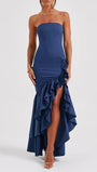 Michelle Off Shoulder Backless Bodycon Maxi Dress - Fashion Pov