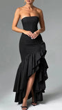 Michelle Off Shoulder Backless Bodycon Maxi Dress - Fashion Pov