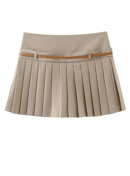 Mid Waist Short Skirt - Fashion Pov