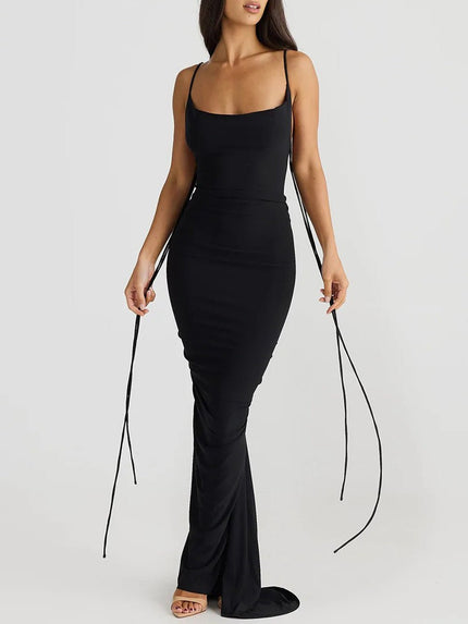 Mikayla Sleeveless Bodycon Maxi Dress - Fashion Pov
